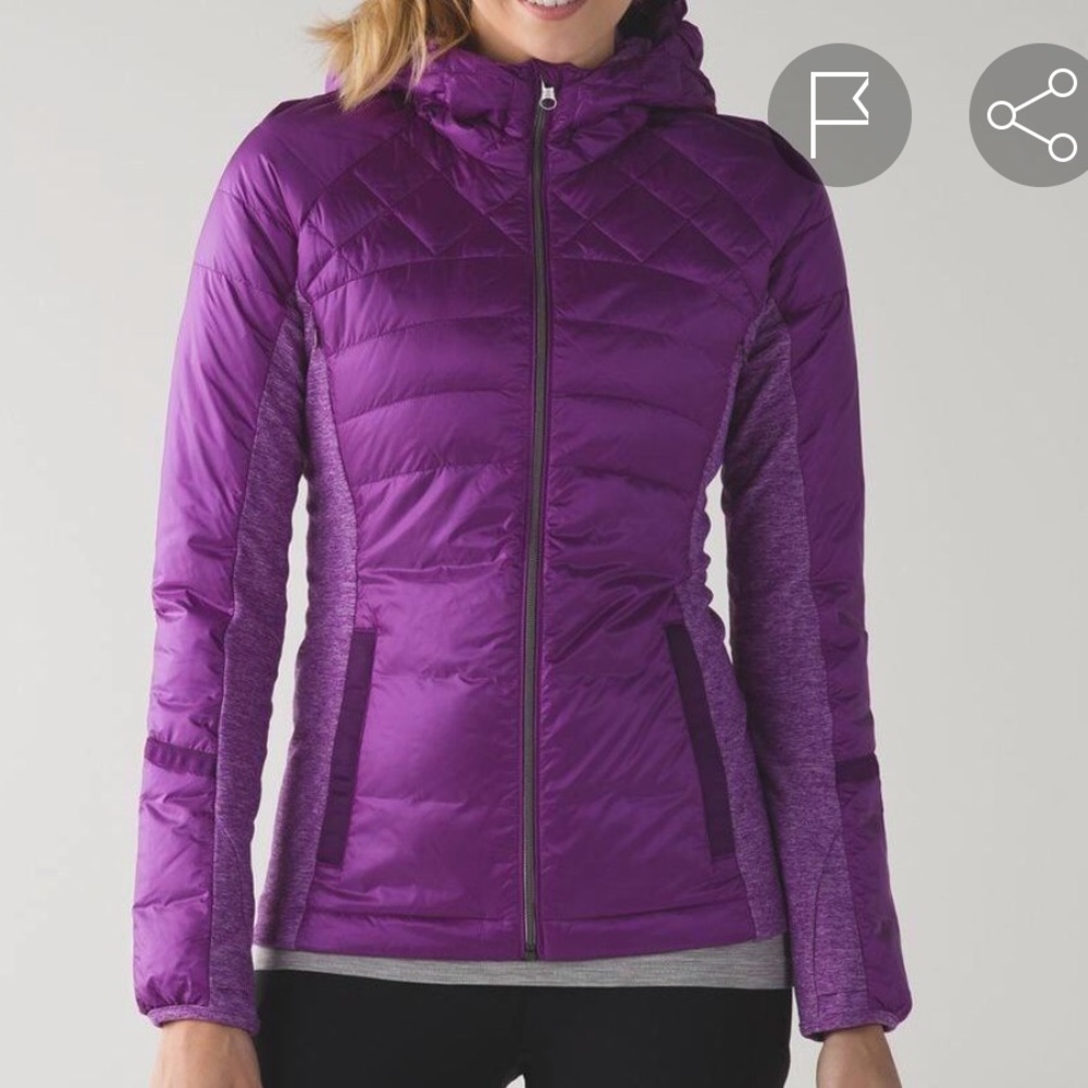 Price Drop! Lulu lemon Down For A Run Jacket